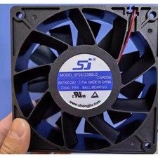 SJ SF241238BU2 12038 DC24V 1.75A 12CM 2-wire Inverter Cooling Fan