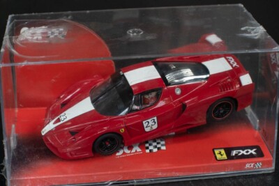 FERRARI FXX #23 RED Slotcar 1:32 Rare Real Model Daicast (63220