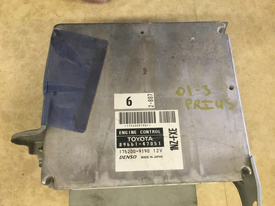 2001 02 03 TOYOTA PRIUS OEM ENGINE COMPUTER BOX 89661 47051