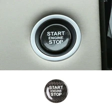For Jaguar XJ 2010-2019 Car Start Button Ignition Overlay Repair Stickers Trim