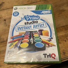 U Draw Studio Instant Artist XBOX 360 Video Game CC A7