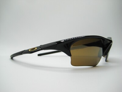 New Authentic Oakley Sunglasses Half Jacket XLJ 12-803 Black/Gold