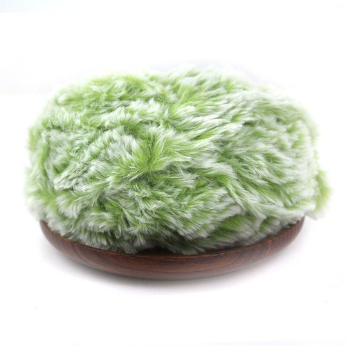 Faux Fur Mink Wool Yarns Hand Knitting Sweater Hat Soft Fleece Blend Yarn 50g US - Picture 32 of 44