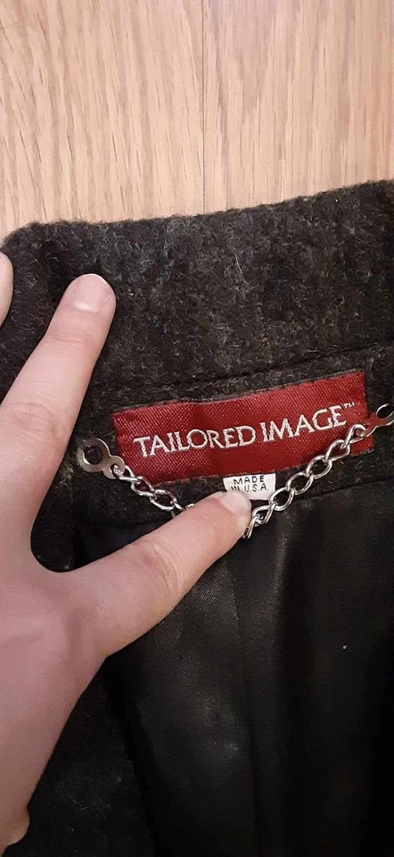 Casaco feminino vintage IMAGEM SOB MEDIDA 100% lã pura bom estado *veja descrição* - Imagem 4 de 4