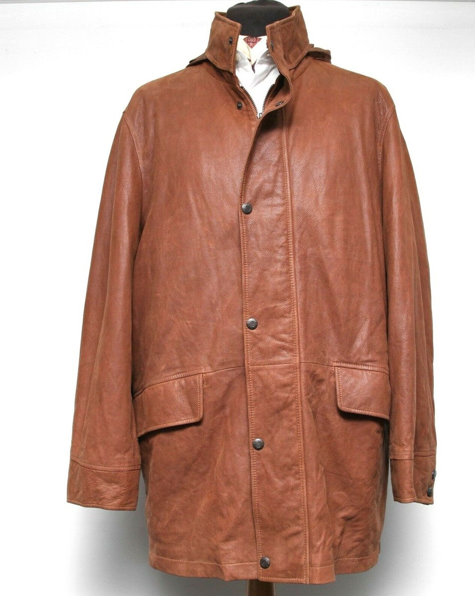 Leather Coats Lederjacke Gant GANT X Wrangler Leather Jacket - Main Image