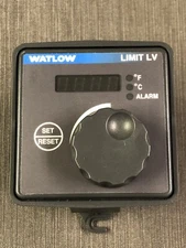 Watlow LVC6PW00320600A Temp Limit Controller RTD 32 to 600°F Din-Rail 120 VAC