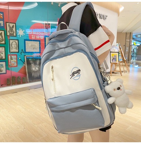Neu 16 Zoll Schultertasche Pop Schule Rucksack Bookbag Schulranzen Reisetasche Jugendliche - Bild 14 von 32