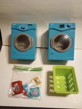 My Life As Blue Laundry Room Washer  Dryer Playset with Complete Accessories