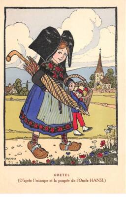 Illustrator - No. 91839 - Hansi - Gretel (Based On The Print And The Doll)