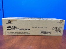 New Genuine Konica Minolta WX-104 Waste Toner Box Konica Minolta Bizhub 227 287