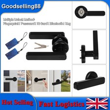 Fingerprint Door Lock Type-c Interface Smart Door Knob Smart Door Handle Lock 