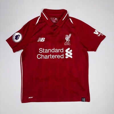 LIVERPOOL 2018 2019 HOME FOOTBALL SHIRT SOCCER JERSEY sz YM KIDS