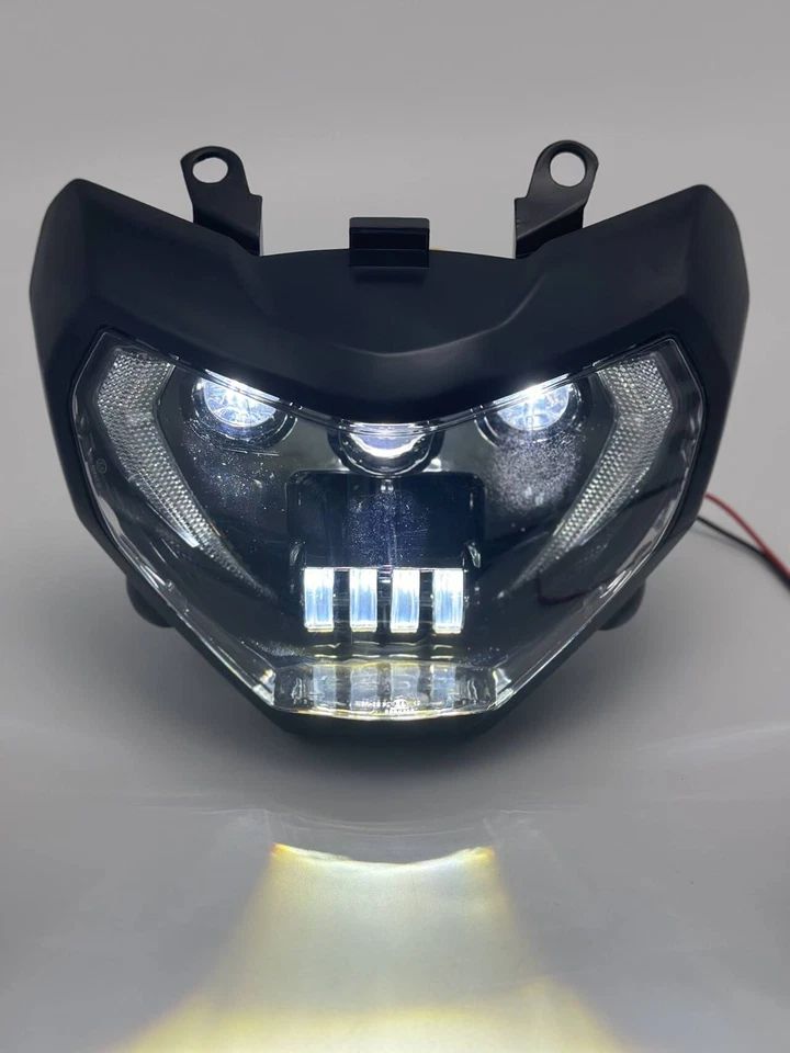 Conjunto de faros LED Plug and Play faros DRL para Yamaha FZ07 MT07 2018-2020 Foto 2 de 4