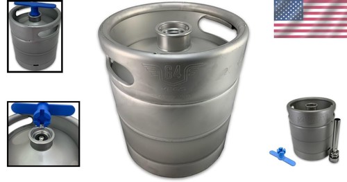 Compact 2 Gallon Keg with Sankey D Connection - Ideal for Mixed Cocktails - Picture 2 of 9