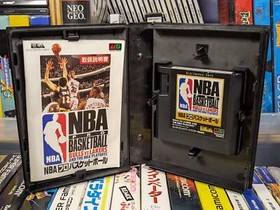 NBA Pro Basketball Sega Mega Drive Japanese Japan Complete CIB Tested Working