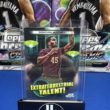2023 Topps Chrome Cosmic Basketball Extraterrestrial Talent Donovan Mitchell ET4