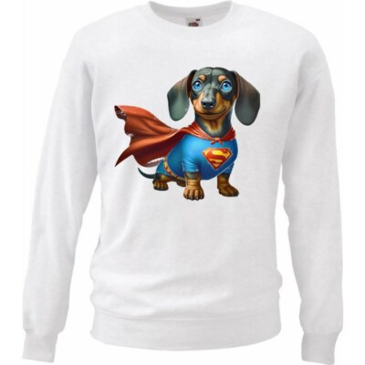 Sweatshirt Sweater Dackel Dachshund Teckel Jagdhund Jagt Dackelwelpe Dack 402906