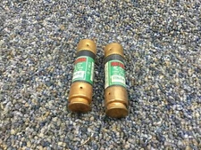 BUSSMAN FUSETRON FRN-R-45 250V  DUAL ELEMENT, TIME DELAY (Lot of 2)