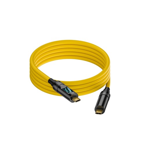 Digital display Type C TO USB C Charging charger Cable 100W 20V 5A 8K 20Gbps - Picture 21 of 27