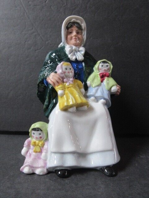 Royal Doulton Rag Doll Seller Figurine HN 2944 7 Royal Doulton Rag Doll Seller Figurine HN 2944 7