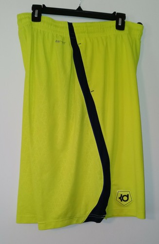 Nike Mens KD Shorts Neon Yellow/Black 