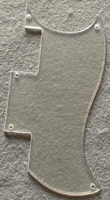 Pick Epiphone SG Special Style Guitar Pickguard,1 Ply Clear Transparent