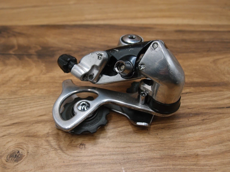 1991 MTB задний переключатель Shimano Deore XT RD-M735 VIA Японии короткая клетка 7 скоростей - Изображение 2 из 4