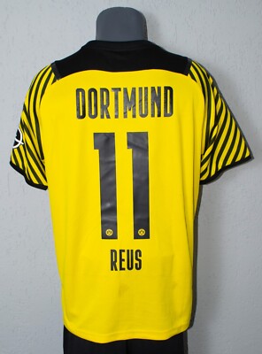 Borussia Dortmund Reus Jersey 2021/2022 Home Football Soccer Mens