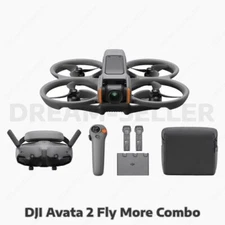 DJI Avata 2 Fly More Combo 4K Camera Drone (3 Batteries)+RC Motion 3+Goggles 3