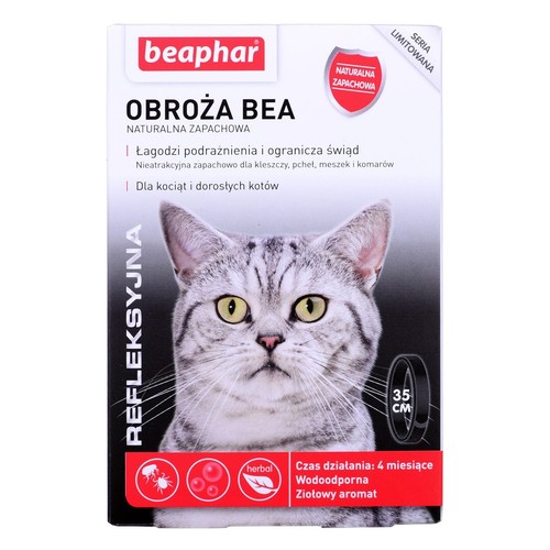8711231171705 Beaphar relaksująca obroża dla kleszczy dla kotów - 35 cm beaphar - Zdjęcie 2 z 3