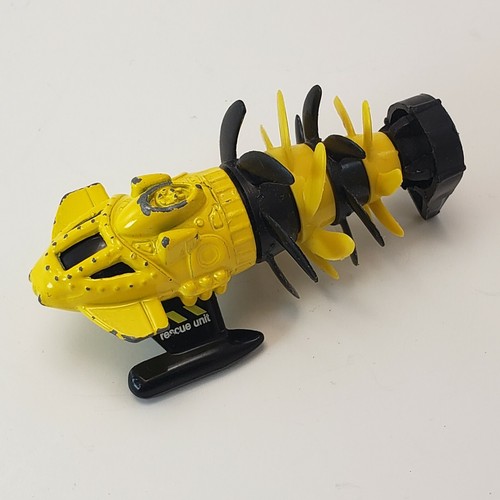 1998 Hot Wheels Ocean Blasters Fathom This Yellow and Black - Picture 5 of 9