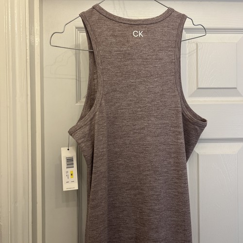 NEW CALVIN KLEIN PERFORMANCE DRESS PURPLE MEDIUM SWEAT WICKING - Picture 4 of 4