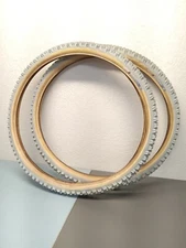 Rare Grey Tioga Pyscho II 2 Tires 26x1.95 Mtn BMX