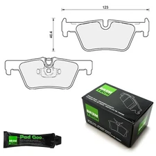 BREMTECH REAR BRAKE PADS FITS: BMW 2 SERIES F22 F23 2013-2021 BPX3377B
