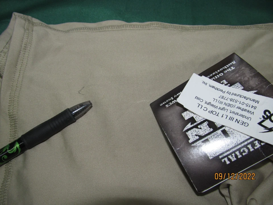 Peckham ECWCS Gen III Level 1 Lightweight Drawers Underwear Top OR Bottom NEW - Image 4 of 4