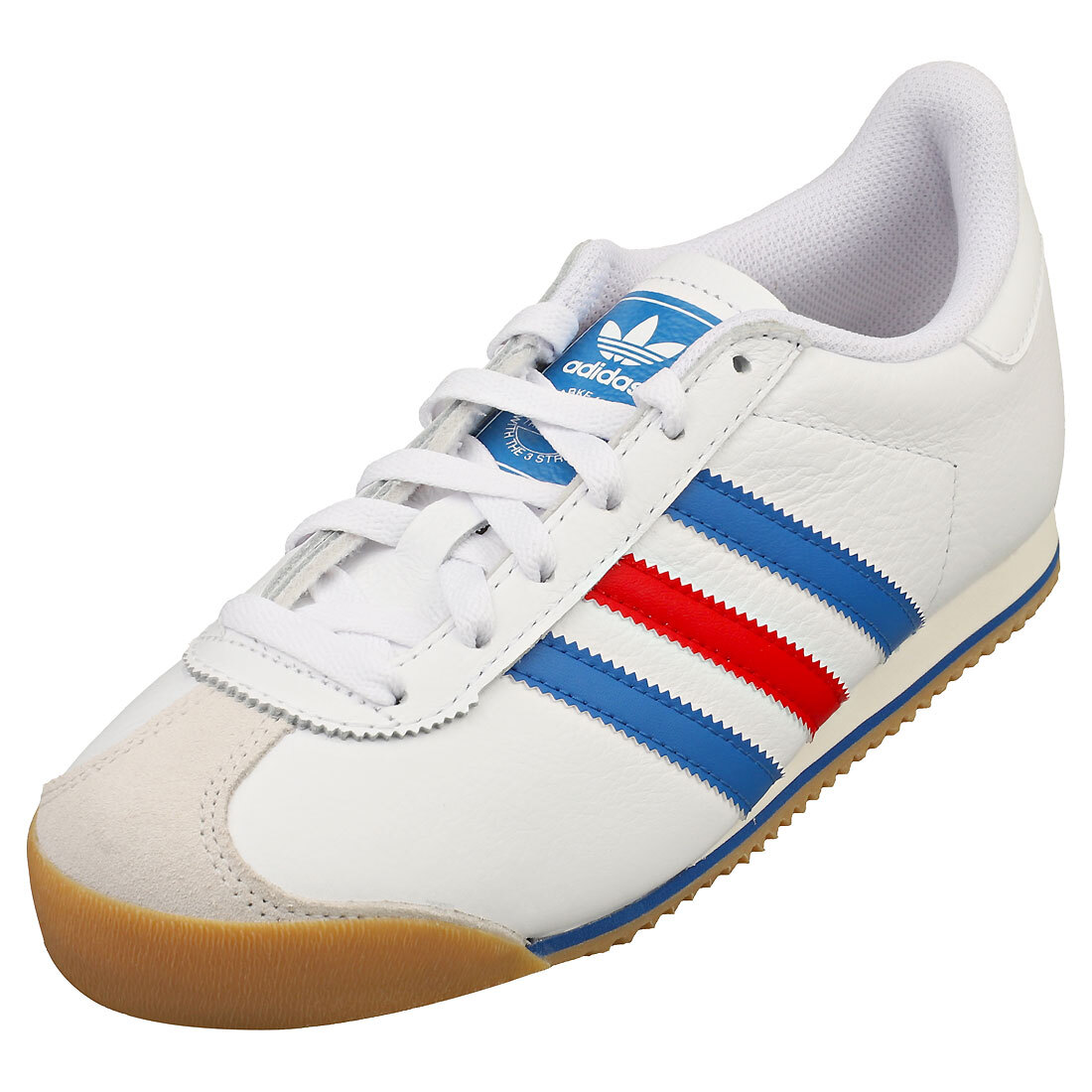 adidas K 74 Unisex White Blue Red Sneaker 37 1/3 EU