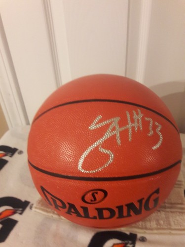Tobias Harris Philadelphia 76ers Signed NBA Replica GAME Basketball PHOTO PROOF - Picture 2 of 6