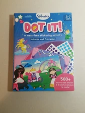Skillmatics Dot it! - Unicorns and Princesses - Kids Craft Stickers Art Activity