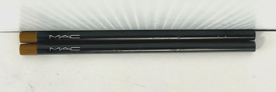 (2) MAC EYE BROWS Crayon Pour Les Sourcils - FLATTER **FULL SIZE RARE SOLD AS-IS
