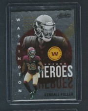 2021 Panini Absolute Football Unsung Heroes # UH17 Kendall Fuller