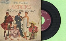 THE PLATTERS / Around The World / MERCURY MG 10.069 Pres Spain 1958 EP VG