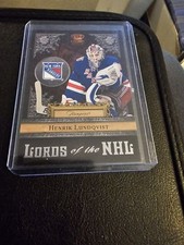 2011 2010-11 Panini Crown Royale Henrik Lundqvist #5 Lords of the NHL