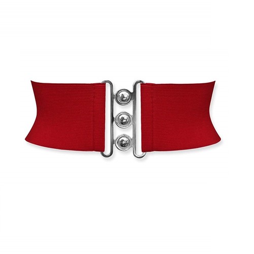 Women Ladies Wide Fashion Belt Women Black Cinch Waist Belt Elastic Stretch Gift - Picture 12 of 75