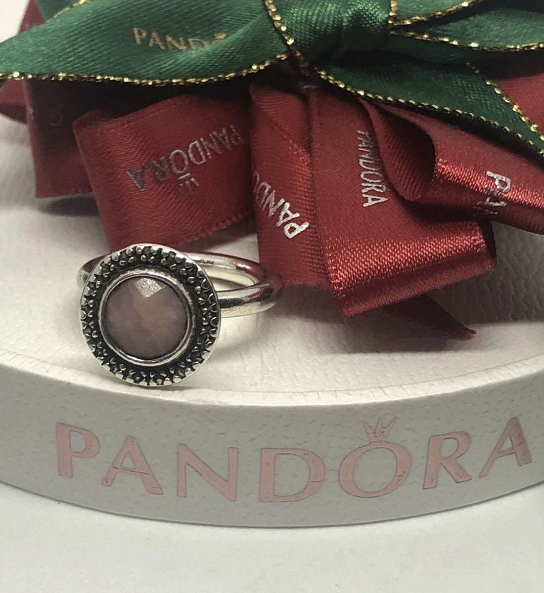 Pandora pink deals opal ring