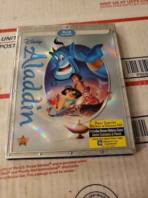 Aladdin [2015] Blu-ray+DVD+Digital; 2-Disc Diamond Edition with Slipcover