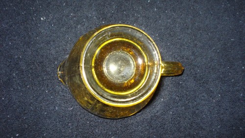 Federal Glass "Cabage Rose" Sugar & Creamer (501) - Picture 7 of 7