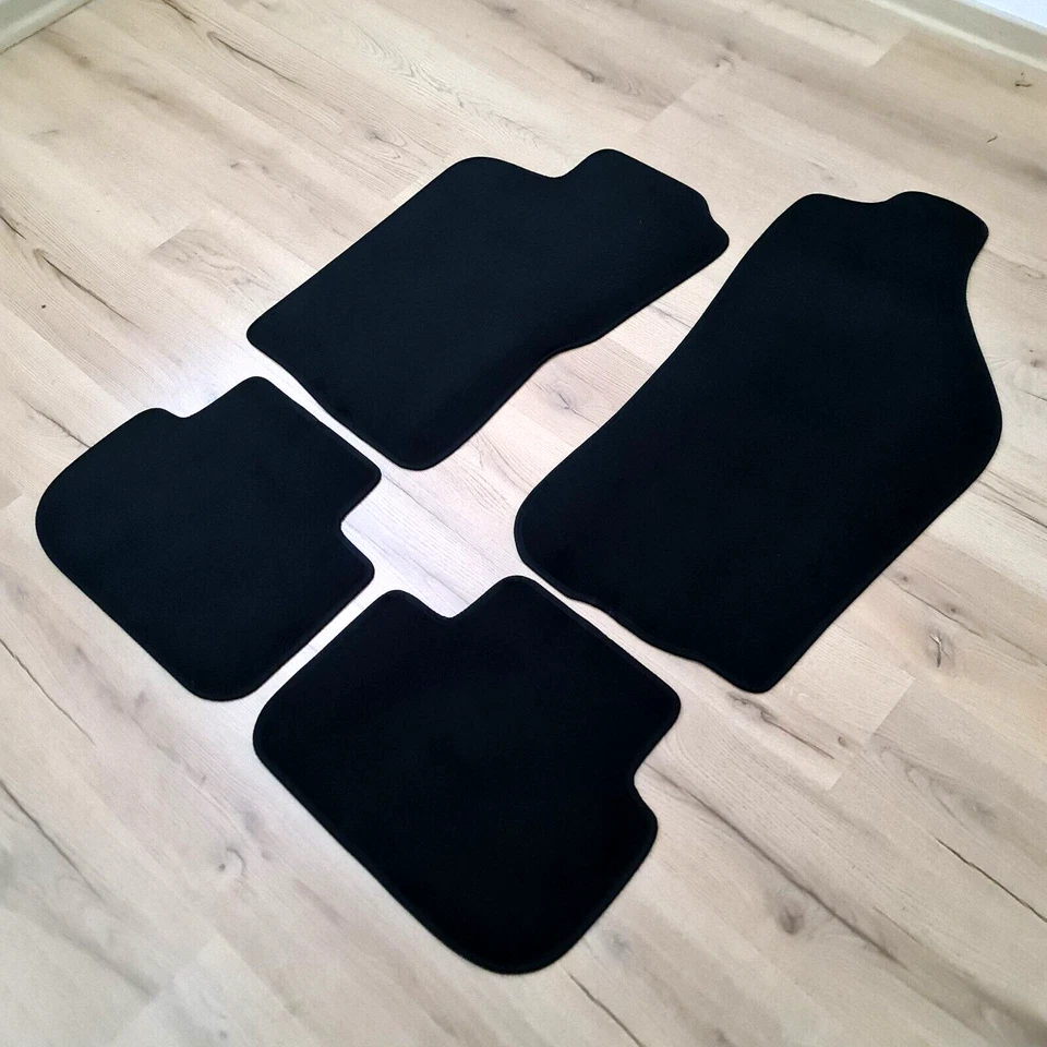 Alfombrillas Coche Terciopelo Para Alfa Romeo 147 Impermeable Negro Alfombras Auto Forros Nuevas Foto 3 de 4