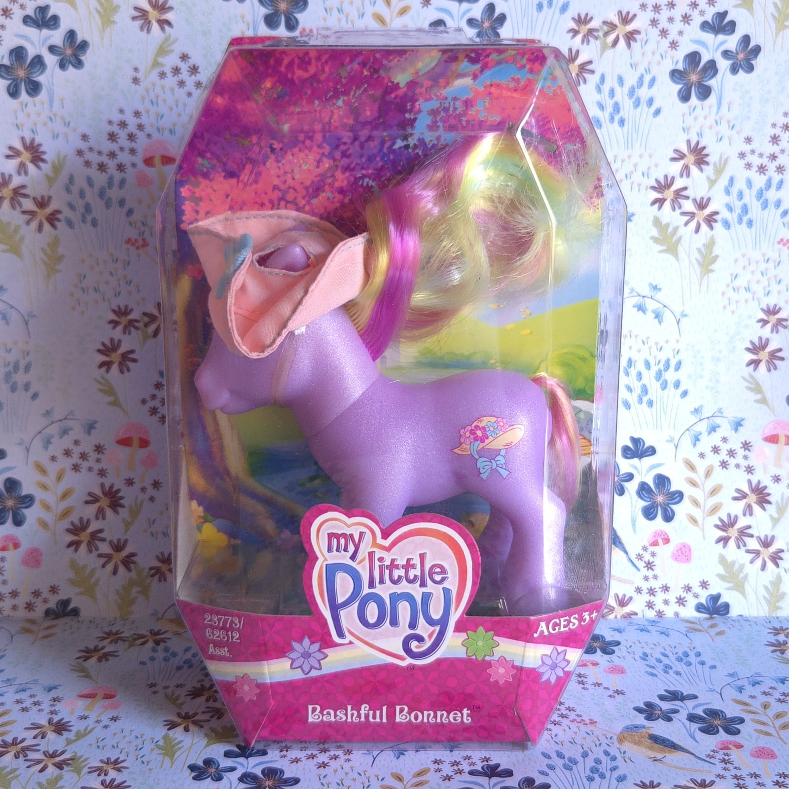 G3 My Little Pony COFANO TIMIDO 2007 Pasqua Primavera Pony Nuovo con scatola