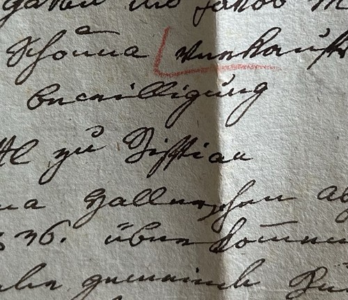 🌈Raro Documento del 1837 Riffian Tirolo Merano Bolzano ex Austria🇦🇹1 Fiorino - Foto 6 di 11