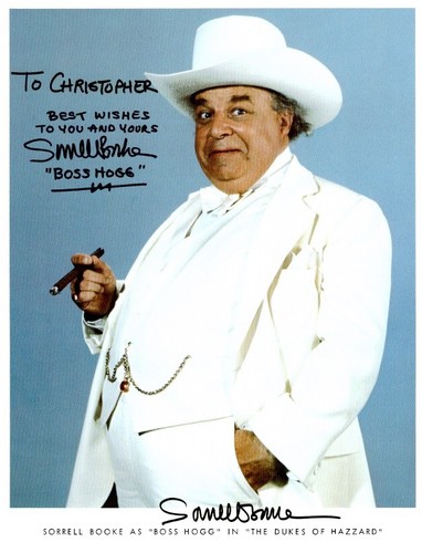 Sorrell Booke Autographed Photo Actor "The Dukes of Hazzard" 8.5x11 (Original)